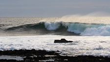 Wellen auf Inis Oírr