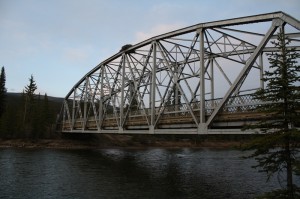 Bow-River-Brücke mit Horst